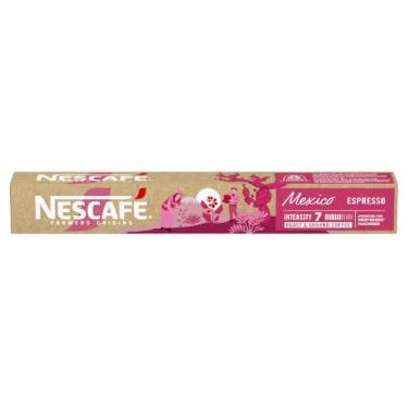 Imagem de Café em Cápsula Compatível com Nespresso Nescafé Farmers Origins México 10 Cápsulas