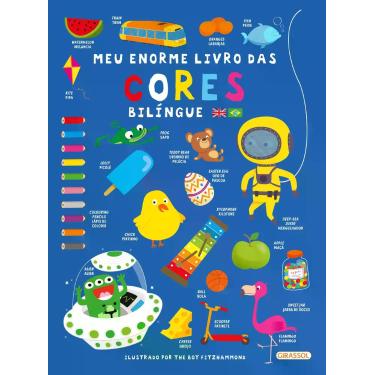 Imagem de Livro - Meu enorme livro das cores bilíngue