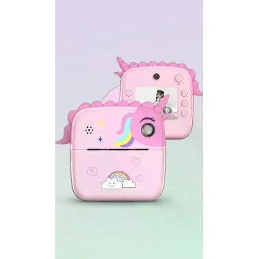Imagem de Câmera Instantânea Infantil 20MP HD Impressora com Jogos - Congratulat