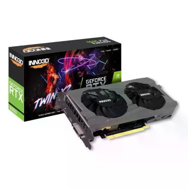 Imagem de Placa de Vídeo Inno3D Twin X2 RTX 3050 NVIDIA GeForce, 6GB, GDDR6 - N3