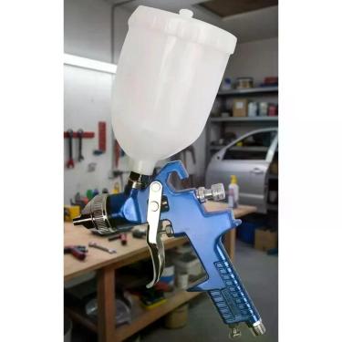Imagem de 2x Pistola de Pintura 600ml c/ 2 Bicos: Acabamento Profissio - Congrat