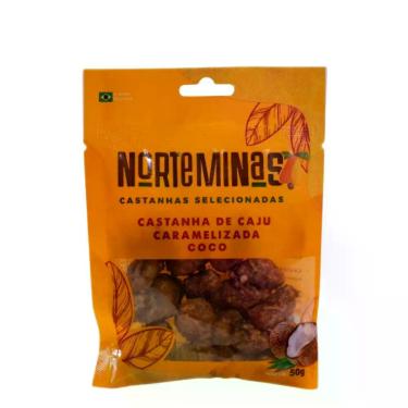 Imagem de Castanha de Caju Norte Minas Caramelizada com Coco 50g
