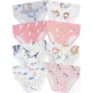 Imagem de BliBliTaTa Calcinha Infantil Básica para Meninas, Unicórnio  3T