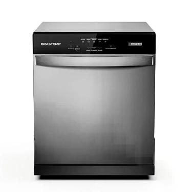 Imagem de Lava Louças de Embutir Brastemp BLF08BS 8 Serviços Cinza 220V
