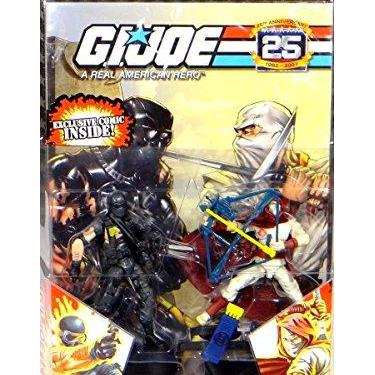 Imagem de G.I. JOE 25th Anniversary Comic Pack: Snake Eyes and Storm Shadow