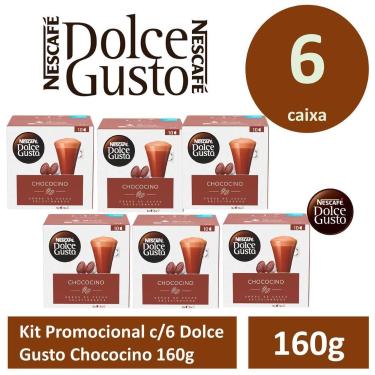 Imagem de Kit Promocional c/6 Dolce Gusto Chococino 160g - NESTLE