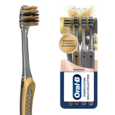 Imagem de Escova de Dente Oral-B - Purification Gold Collection 4 Unidades