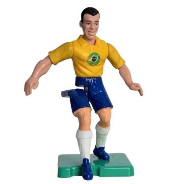 Imagem de Boneco Jogador de Futebol Articulado Que Chuta Seleções Copa do Mundo 