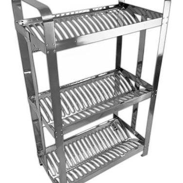 Imagem de Escorredor de Inox Makinox para 60 Pratos - Industrial - 0811 - 304441
