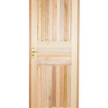 Imagem de Porta De Madeira Maciça Americana Completa 2,10x0,80 Direito - ALLO ES