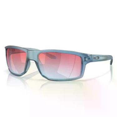 Imagem de Óculos de Sol Oakley Gibston Matte Transparent Stonewash 560, Blue
