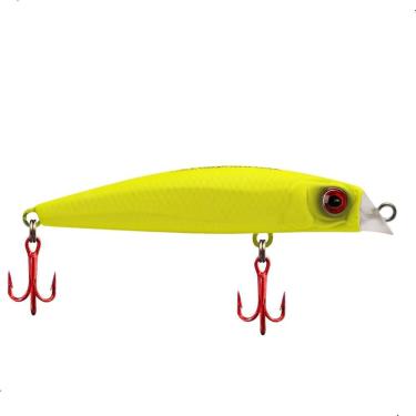 Imagem de Isca Artificial Rei do Rio 95 Sem Barbela Lipless Minnow Flutuante Mei