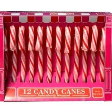 Imagem de Pirulito Fun Candy Canes Bengalas de Natal 144g IMPORTADO