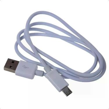 Imagem de Cabo Micro USB Original Samsung Branco, Garantia de 90 dias, Conector 