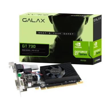 Imagem de PLACA DE VIDEO NV GT 730 4GB DDR3 128B GALAX 73GQF8HX00HD