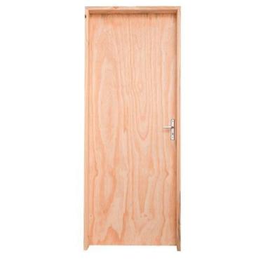 Imagem de Kit Porta de Madeira Pinus Grantok M12 Interna, Abertura à Esquerda 21