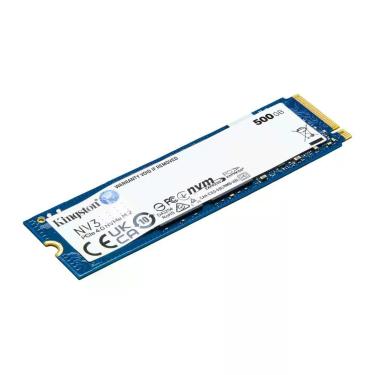Imagem de SSD Kingston NV3 M.2 2280 Nvme Pcie 4.0 500GB 3D NAND