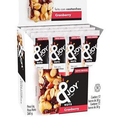 Imagem de Enjoy Barra Mixed Nuts Cranberry 12 X 30G
