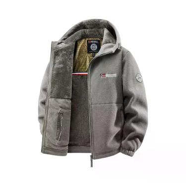 Imagem de Jaqueta Masculina Com Capuz Para Outono E Inverno, Versátil, Estilosa,