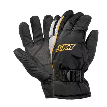 Imagem de Luva Impermeavel Sky Winter Preta C/ Amarelo P