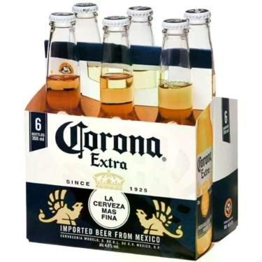 Imagem de Kit 6 Cerveja Corona Premium Long Neck