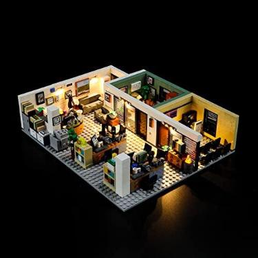 Imagem de BRIKSMAX Led Lighting Kit for LEGO-21336 The Office - Compatible with Lego Ideas Building Blocks Model- Not Include Lego Set