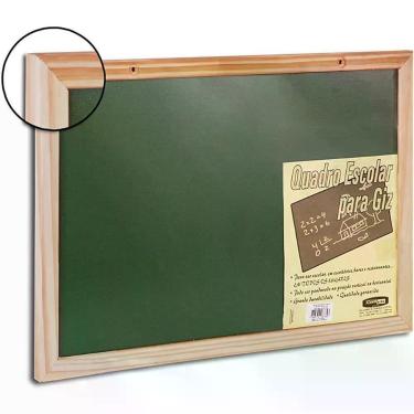 Imagem de Quadro Escolar Cortiarte Eco 70x50cm Pacote com 2 Unidades Verde
