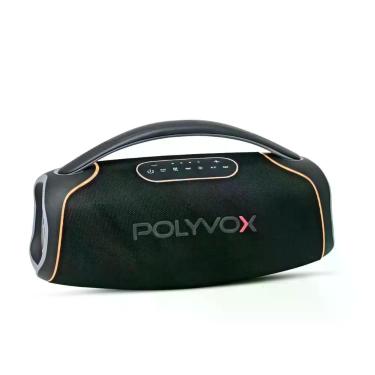 Imagem de Caixa de Som Boombox Polyvox XB-3 200W RMS Graves e Agudos Ajustáveis Via Aplicativo Bluetooth 5.3 TWS