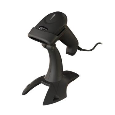 Imagem de Leitor de Código de Barras C3Tech LB-50BK USB Preto, com Suporte, Le Boleto Bancário, Imagem inversa, DANFEs, Compatível com Windows, Android, Linux, MacOS