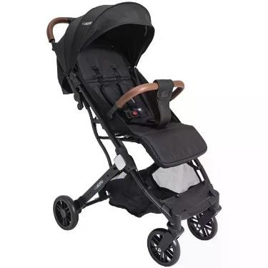 Imagem de Carrinho de Bebê Kiddo Sprint III Preto Berço e Passeio 0 a 15 kg