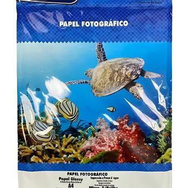 Imagem de Papel Fotografico Microporoso Semi Glossy 260g A4 20 Fls - Sem marca