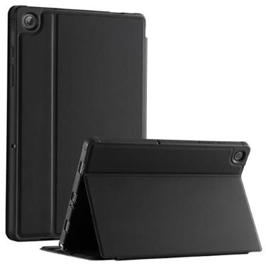 Imagem de CoBak Capa para Samsung Galaxy Tab A9 Plus 27.7 cm 2023, ângulos de visualização múltipla, capa inteligente de couro PU com função de hibernar automático para Samsung Galaxy Tab A9 + Tablet