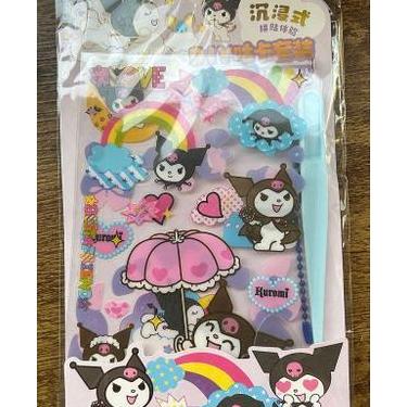 Imagem de Adesivos personalizáveis com chaveiro sanrio - diy - no-brand, Lilas