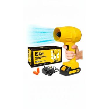 Imagem de Soprador de Folhas Portátil Sem Fio 21V Amarelo - Congratulations Stor