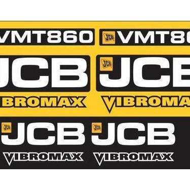 Imagem de Faixas Adesiva Rolo Vibromax Compatível Com Jcb Vmt 860 - ORAJET
