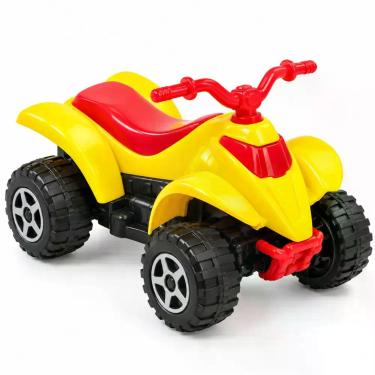 Imagem de Quadriciclo Trilha 13cm Radical Brinquedo Infantil Amarelo