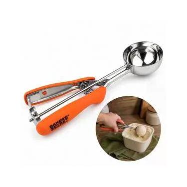 Imagem de Colher Sorvete Pegador com Ejetor Bola Inox Baker's Secret