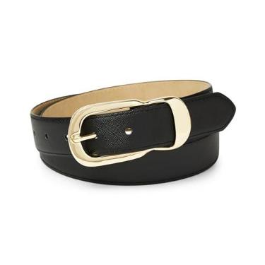Imagem de Steve Madden Cinto feminino Saff, Preto, P