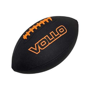 Imagem de Bola de Futebol Americano Tamanho Oficial 9 Preta Vollo Sports