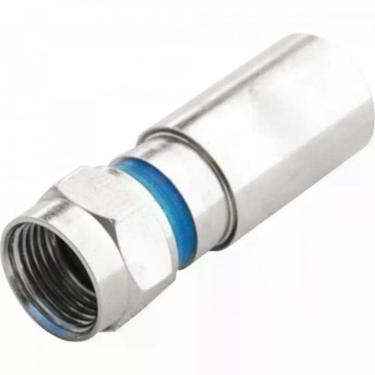 Imagem de Conector F Compressao Cnf-60012a Rg6 Proeletronic - Pct - 50