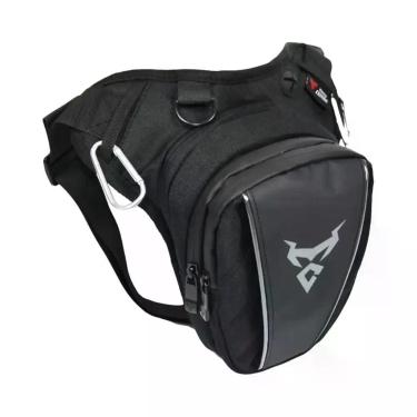 Imagem de Bolsa Tática Impermeável Para Perna De Motocicleta, Cinto De Quadril, 