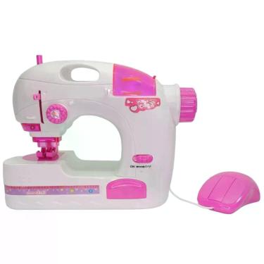 Imagem de Ateliê Costura Mini Máquina de Costura Brinquedo Infantil Dm - DM Toys