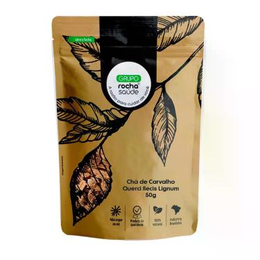 Imagem de Chá de Carvalho - Querci Ilecis Lignum - 50g - Rocha Saúde
