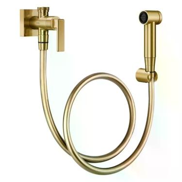 Imagem de Ducha Higiênica Docol Stillo 823772 Ouro Escovado