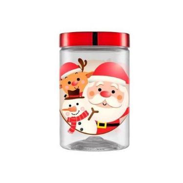 Imagem de Pote Pet Noel e Sua Turma Vermelho 7498 1,5L - Bandeirante