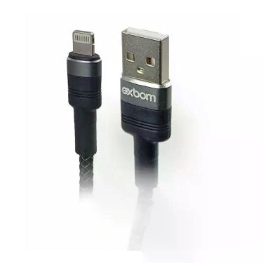 Imagem de Cabo Lightning Compatível Com iPhone 2.4a Turbo 3362 - Exbom
