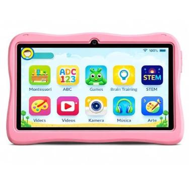 Imagem de BE PLACE KIDS Tablet Infantil Android 13 128GB 8GB RAM Controle Parental