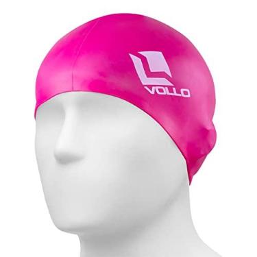 Imagem de Touca de Natação 100% Silicone VN301-4 Rosa Vollo Sports