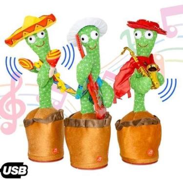 Imagem de Cacto Infantil Repetidor De Voz Presente Natal Envio Relampago - Atena