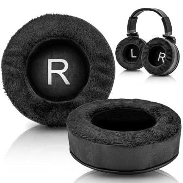 Imagem de Almofadas de substituição compatíveis com SR850, SR950, K240, Fidelio X2/27, HE-400I, HE-560, HE4XX Series, SE-A1000, M1060 Headphones (híbridos)